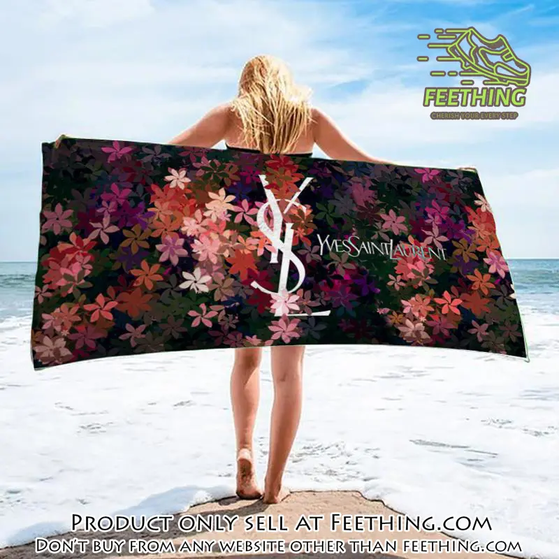 Yves saint laurent beach towel luxury brand hot trending summer  bt00298 ft4818661